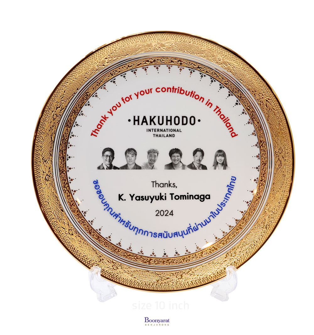 Benjarong coffee cup souvenir