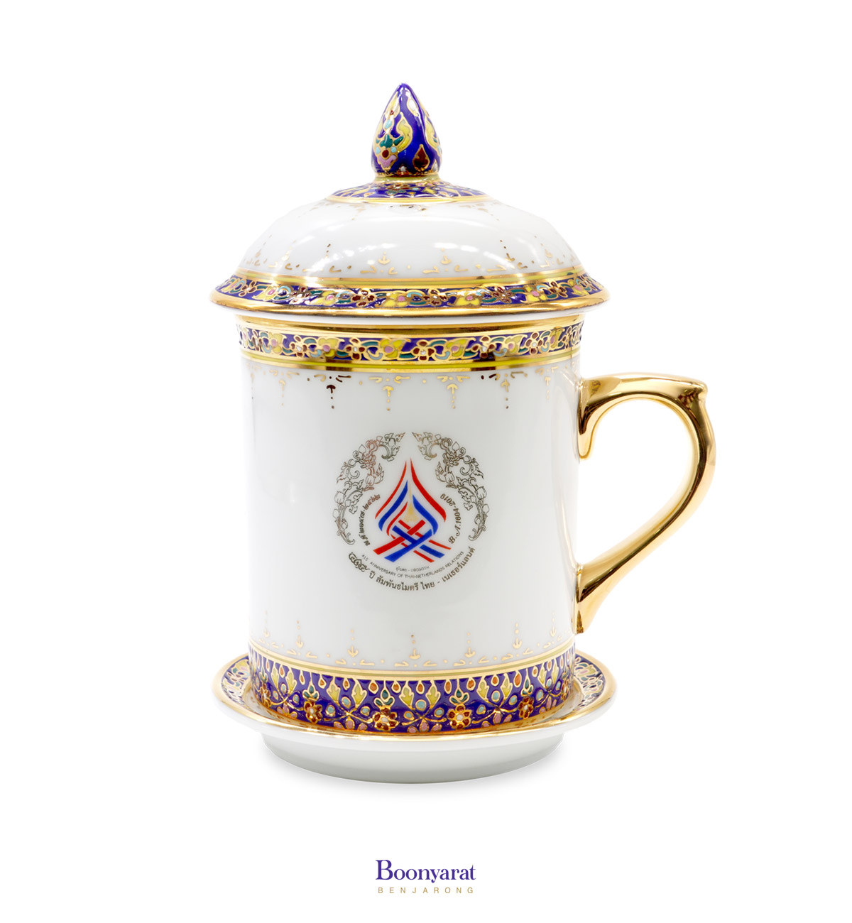 Mug benjarong thai souvenir