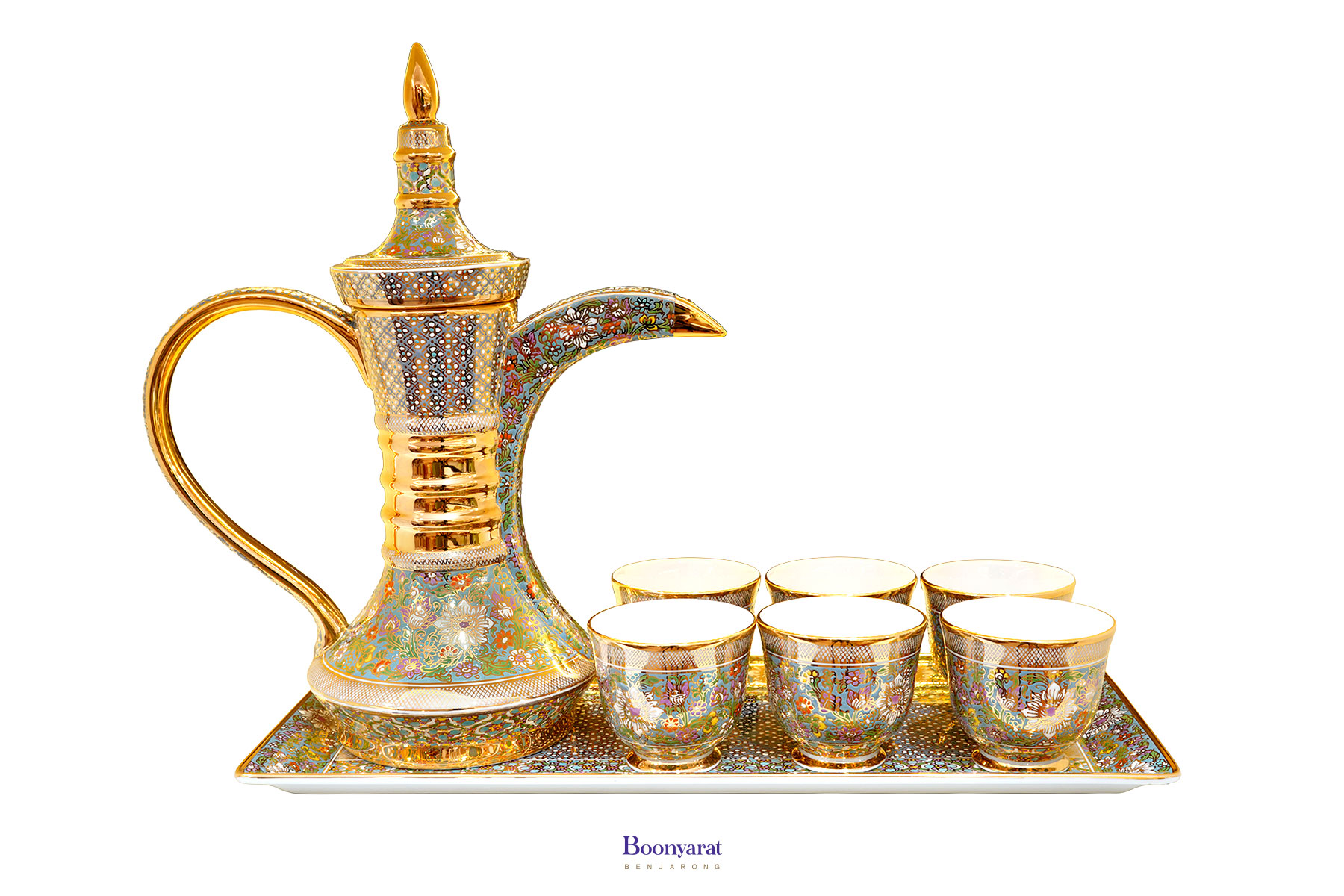 Arabic tea pot with set
