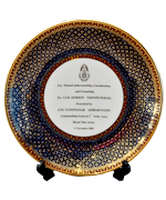 Show plate Pi-Kul pattern for Royal Thai Army