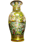 24 Inch Vase Kin-Na-Ree pattern Matte skin