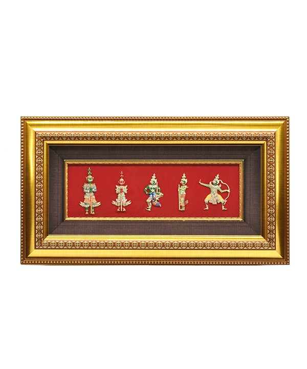 THAI STYLE FRAME SOUVENIR 5 piece