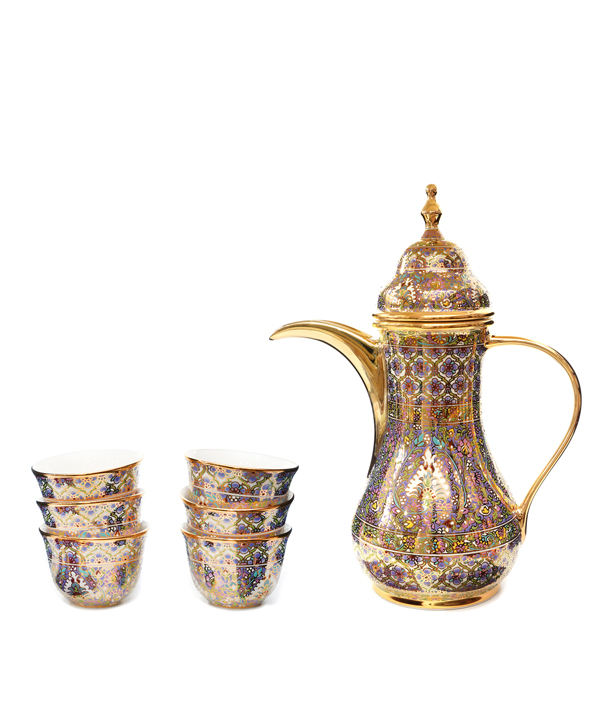 ชุดกาแฟสไตล์อาหรับ (Light Purple Tone Color)
