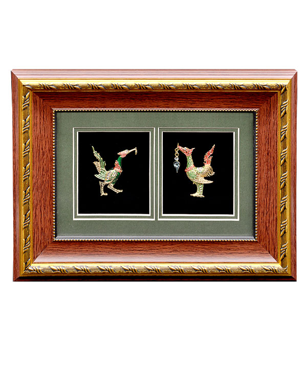 Souvenir frame with thai icon 2 window