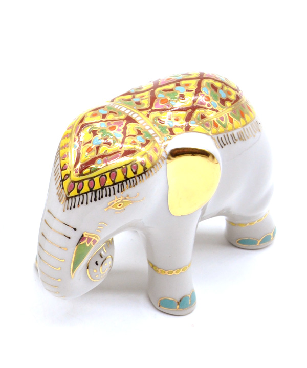 Elephant Small Benjarong 3 inch