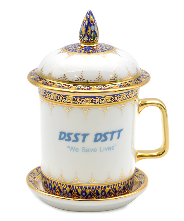 แก้วมัค ลายขอบลูกขั้น งาน Daicel safety (DSST)